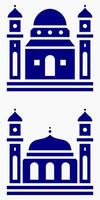 moschea musulmano modello per decorazione, sfondo, pannello, e cnc taglio vettore
