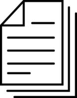 documento file icona schema cartello schizzo carta clipart vettore