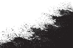 nero raster e distorto struttura su puro bianca sfondo illustrazione Immagine sfondo struttura vettore