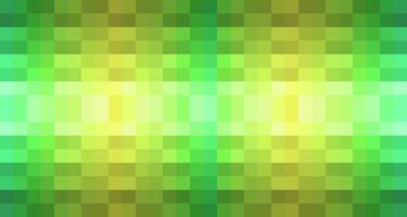 raggiante verde piatto pixel astratto sfondo vettore