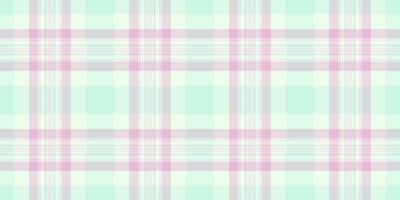 fascino modello tessuto plaid, abilità tessile senza soluzione di continuità tartan. casa struttura sfondo dai un'occhiata nel leggero e bianca colori. vettore