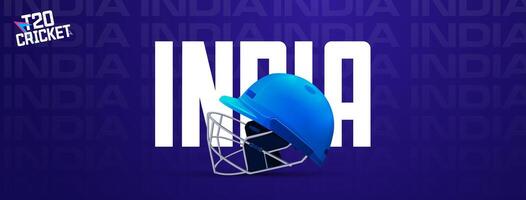 illustrazione per cricket manifesto con cricket sfera, porticina ceppi, cricket caschi manifesto vettore
