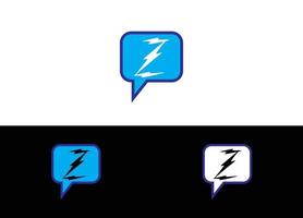 lettera iniziale z e logo multimediale o modello di immagine vettoriale di design dell'icona