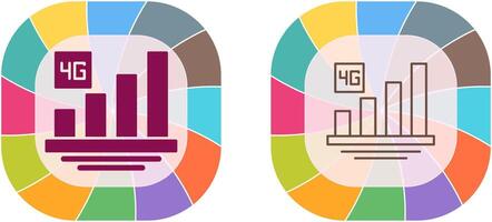 4g icona design vettore