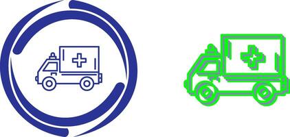 ambulanza icona design vettore