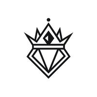 corona logo illustrazione vettore