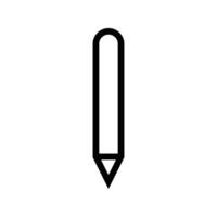matita linea icona gratuito vettore