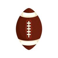 palla football americano isolato icona vettore