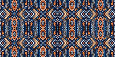 senza soluzione di continuità batik modello, senza soluzione di continuità tribale batik modello, e senza soluzione di continuità colorato modello somigliare etnico boho, azteco, e ikat stili.progettati per uso nel carta da parati, tessuto, tenda, tappeto, batik ricamo vettore