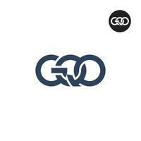 gqo logo lettera monogramma design vettore