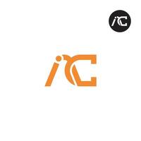 iac logo lettera monogramma design vettore