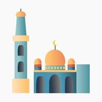 islamico moschea illustrazione vettore
