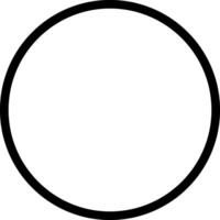 geometrico cerchio ghirlanda confine. moderno nero design elemento. il giro monogramma telaio. astratto cerchio. geometrico linea arte confine. mano disegnato cerchio schema icona. illustrazione vettore