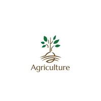 agricoltura logo modello. gratuito Scarica vettore