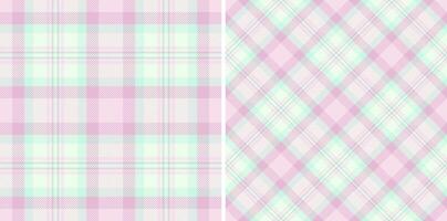 sfondo senza soluzione di continuità struttura di tessile plaid dai un'occhiata con un' tessuto modello tartan. vettore