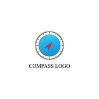 navigazione bussola logo design vettore