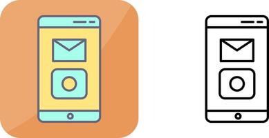 unico mobile applicazioni icona design vettore