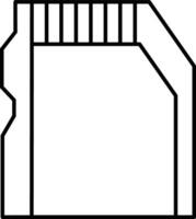 Conservazione dati icona simbolo Immagine per Banca dati illustrazione vettore