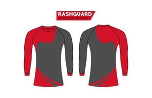 rashguard stile moderno custo... vettore