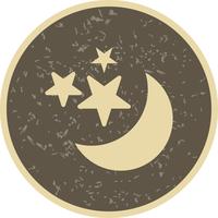 Luna e stelle Vector Icon