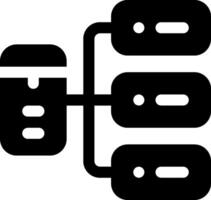 Questo icona o logo dati sicurezza icona o altro dove qualunque cosa relazionato informatica e altri o design applicazione Software vettore
