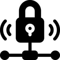 Questo icona o logo dati sicurezza icona o altro dove qualunque cosa relazionato informatica e altri o design applicazione Software vettore