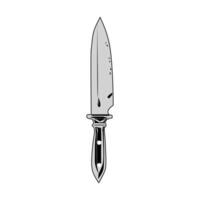 coltello illustrazione design vettore