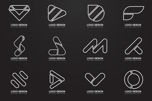 Logo moderno Minimal Vector per banner