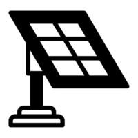 solare pannello icona per ragnatela, app, infografica, eccetera vettore