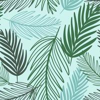 illustrazione vettoriale di palme tropicali pattern