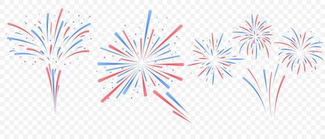 4 ° di luglio Stati Uniti d'America indipendenza giorno sfondo, celebrazione. illustrazione vettore