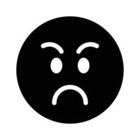 avere un' Guarda a Questo sorprendente icona di arrabbiato emoji, premio vettore