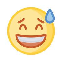 un modificabile icona di ridendo emoji, facile per uso e Scarica vettore