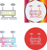 Wi-Fi segnali icona design vettore