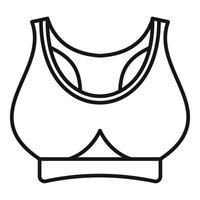 illustrazione di gli sport reggiseno icona vettore