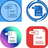 php icona design vettore