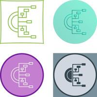 diagramma di flusso icona design vettore