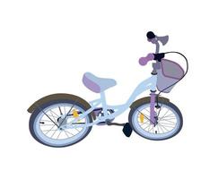 bicicletta per bambini. isolato vettore