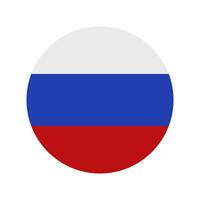 Russia bandiera nel vettore