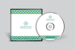 moderno CD copertina design vettore