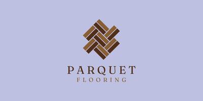 parquet legna pavimento logo, minimalista legno duro struttura disegno, per casa pavimento design vettore