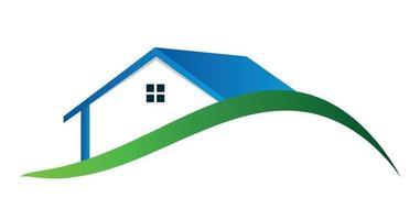 case logo illustrazione vettoriale