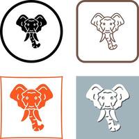 elefante icona design vettore