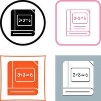 matematica icona design vettore