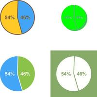 candidato statistiche icona design vettore