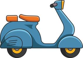 scooter icona illustrazione vettore