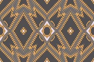 kurta modello senza soluzione di continuità bandana Stampa seta motivo ricamo, ikat ricamo design per Stampa sciarpa hijab modello fazzoletto ikat seta Kurti modello Mughal modelli vettore