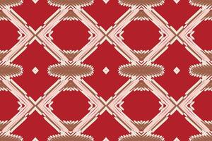 piazza modello senza soluzione di continuità nativo americano, motivo ricamo, ikat ricamo design per Stampa australiano tenda modello geometrico cuscino modello Kurti Mughal fiori vettore