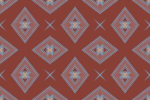 navajo modello senza soluzione di continuità scandinavo modello motivo ricamo, ikat ricamo design per Stampa scandinavo modello saree etnico Natività zingaro modello vettore