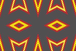 dupatta modello senza soluzione di continuità nativo americano, motivo ricamo, ikat ricamo design per Stampa australiano tenda modello geometrico cuscino modello Kurti Mughal fiori vettore